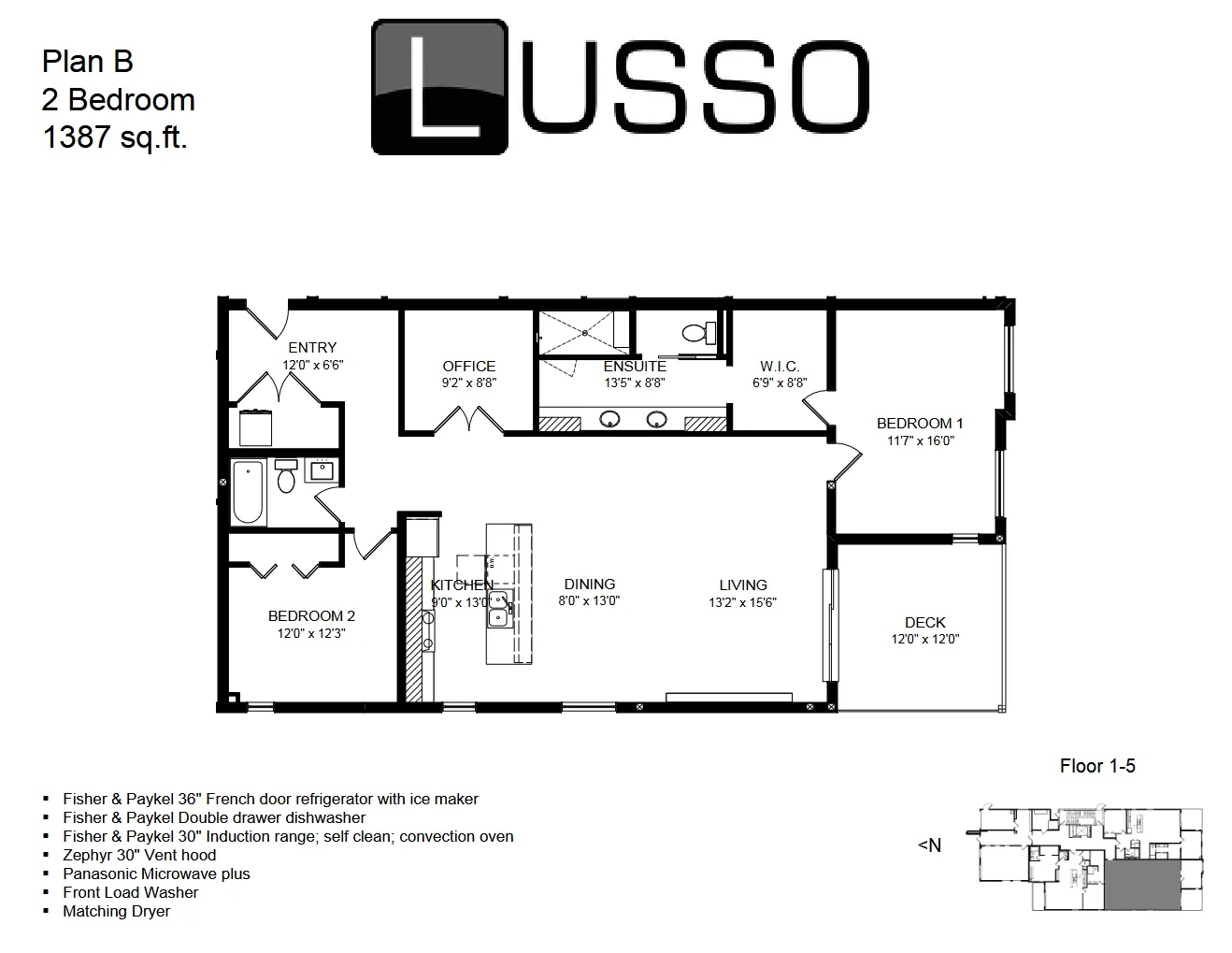 Plan B floor plan