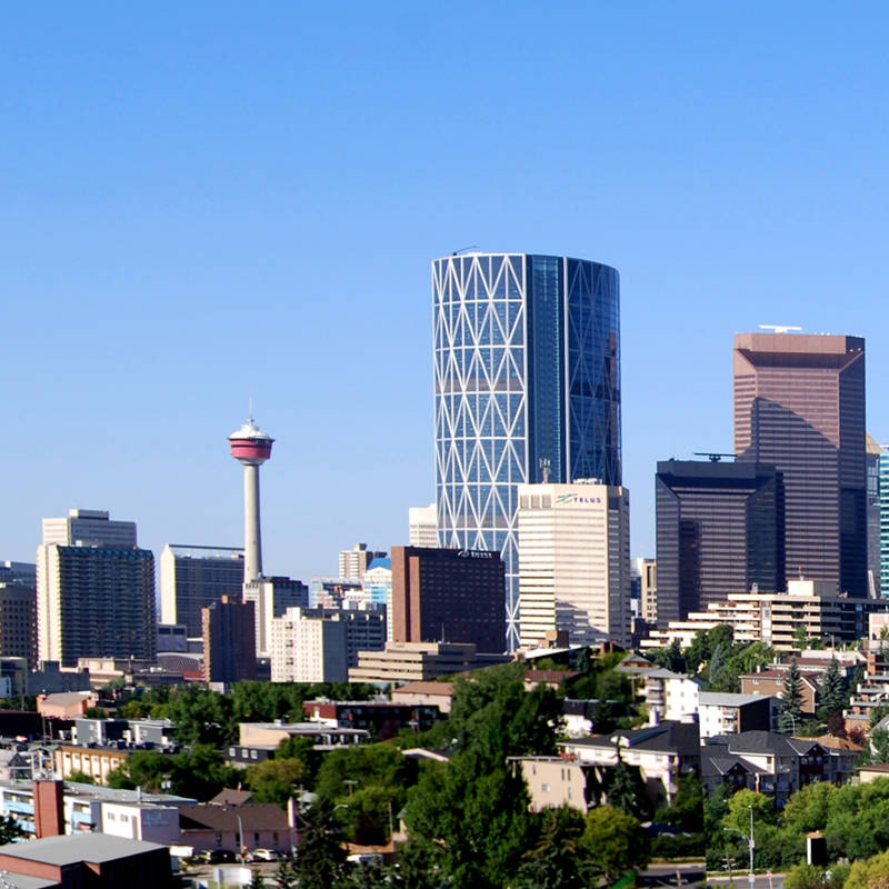 Downtown Calgary skyline